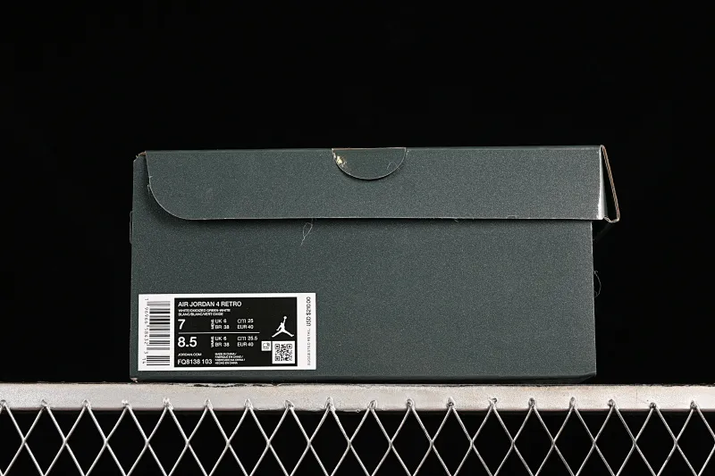 All categories Air Jordan Jordan series basketball shoes Air Jordan 4 Air Jordan 4 Retro "Oxidized Green" AJ4 Joe 4 Oxidized Green AQ8138-103